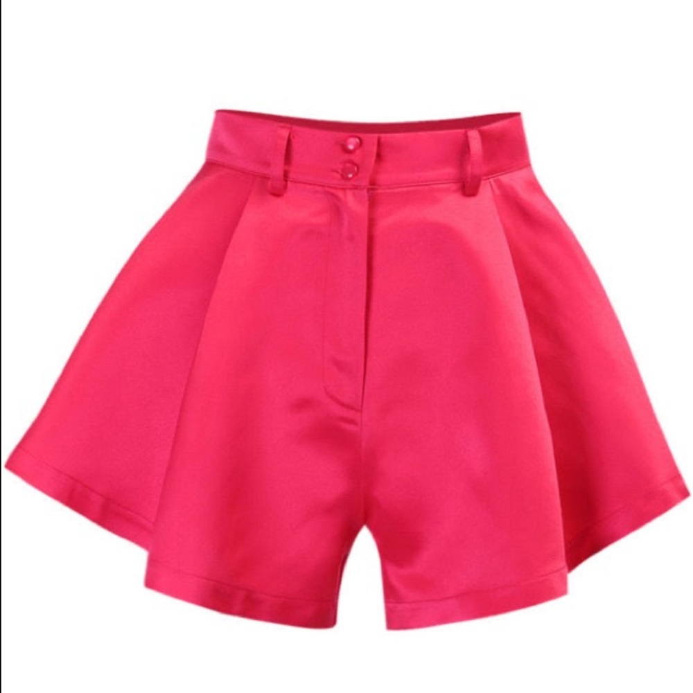 CAROLINE FLARED WIDE LEG SHORTS